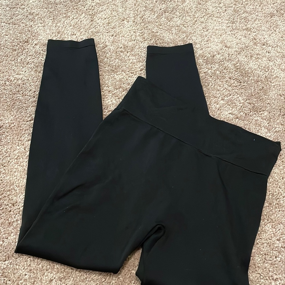Womens fashion black leggings